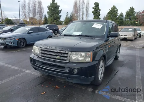 2008 Land Rover Range Rover Sport Hse from USA, damaged, VIN SALSF25468A151163